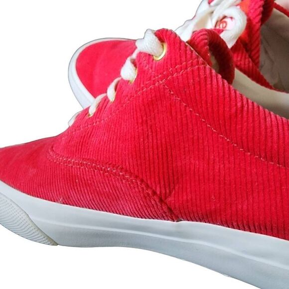 Keds Dream Foam Women's Hot Pink Corduroy Lace-Up Sneakers Size 10 - Picture 5 of 9